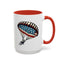 4th of July Mug - Airborne Soldier Parachute Flag