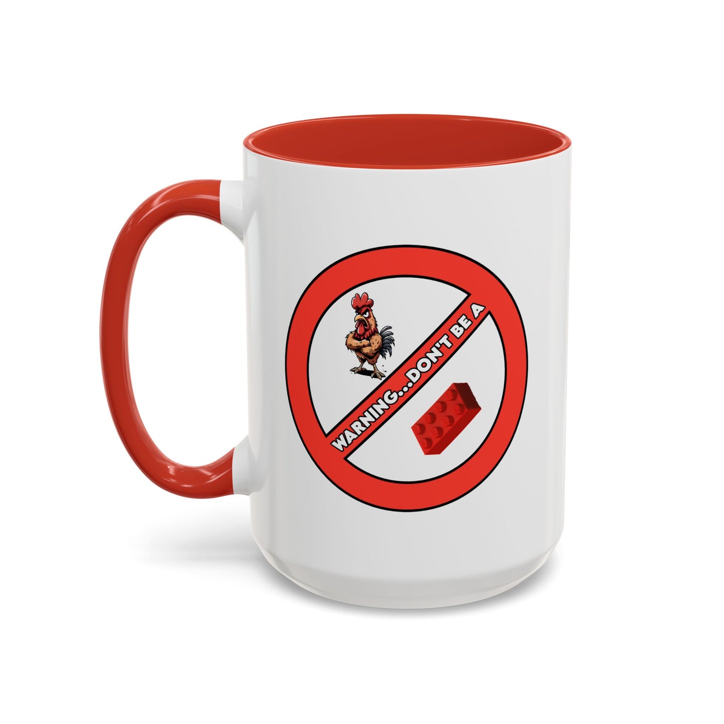 Adult Mug - Warning Don't Be A Cock Blocker