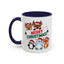 Christmas - Merry Christmas Red & Green Text Reindeer Penguin Bear Fox