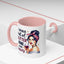 Humor Mug - I'm Made Out of Glitter Wine and Anxiety