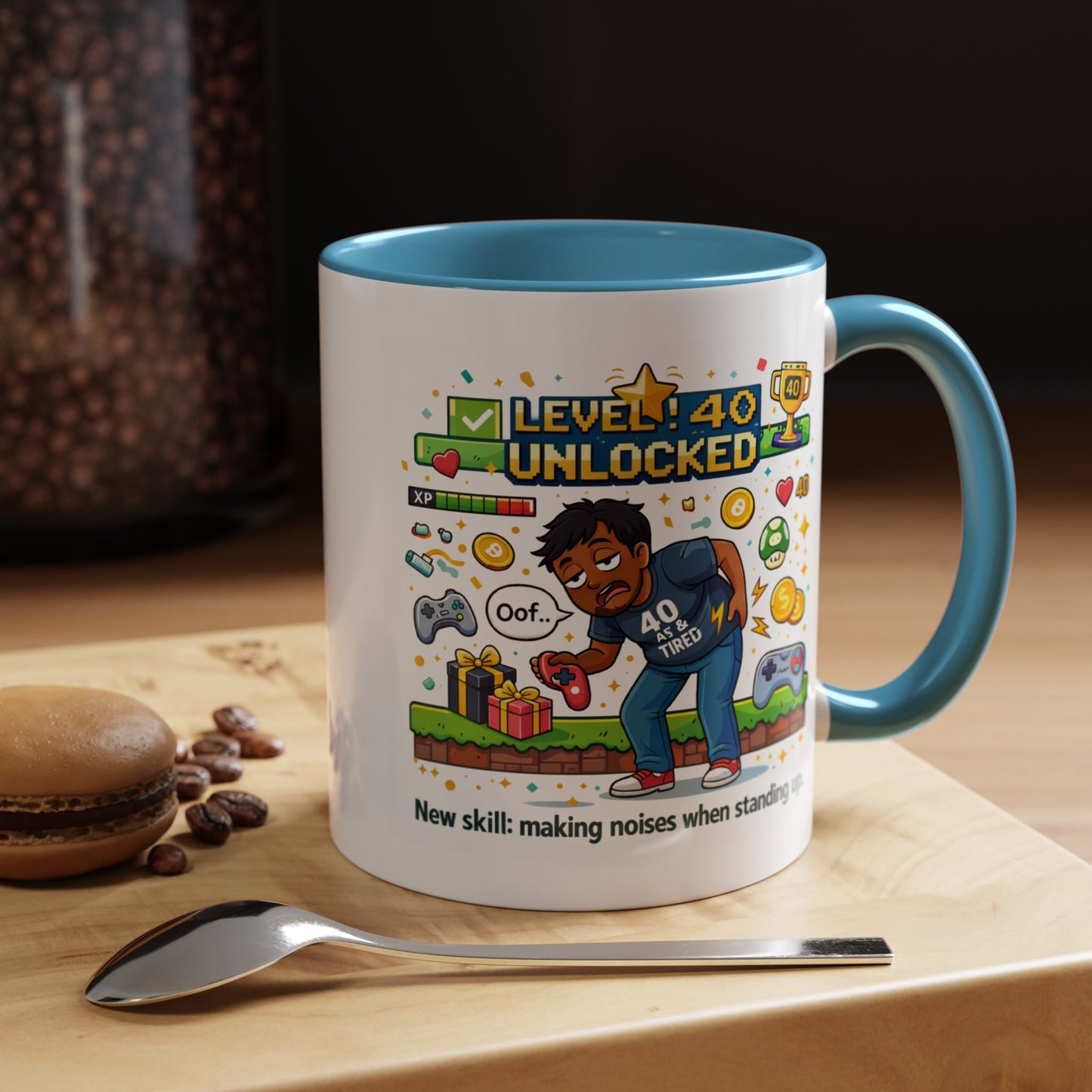 Birthday Mug - Level 40 Unlocked