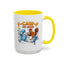 Humor Mug - F-CAW-F Six Seven