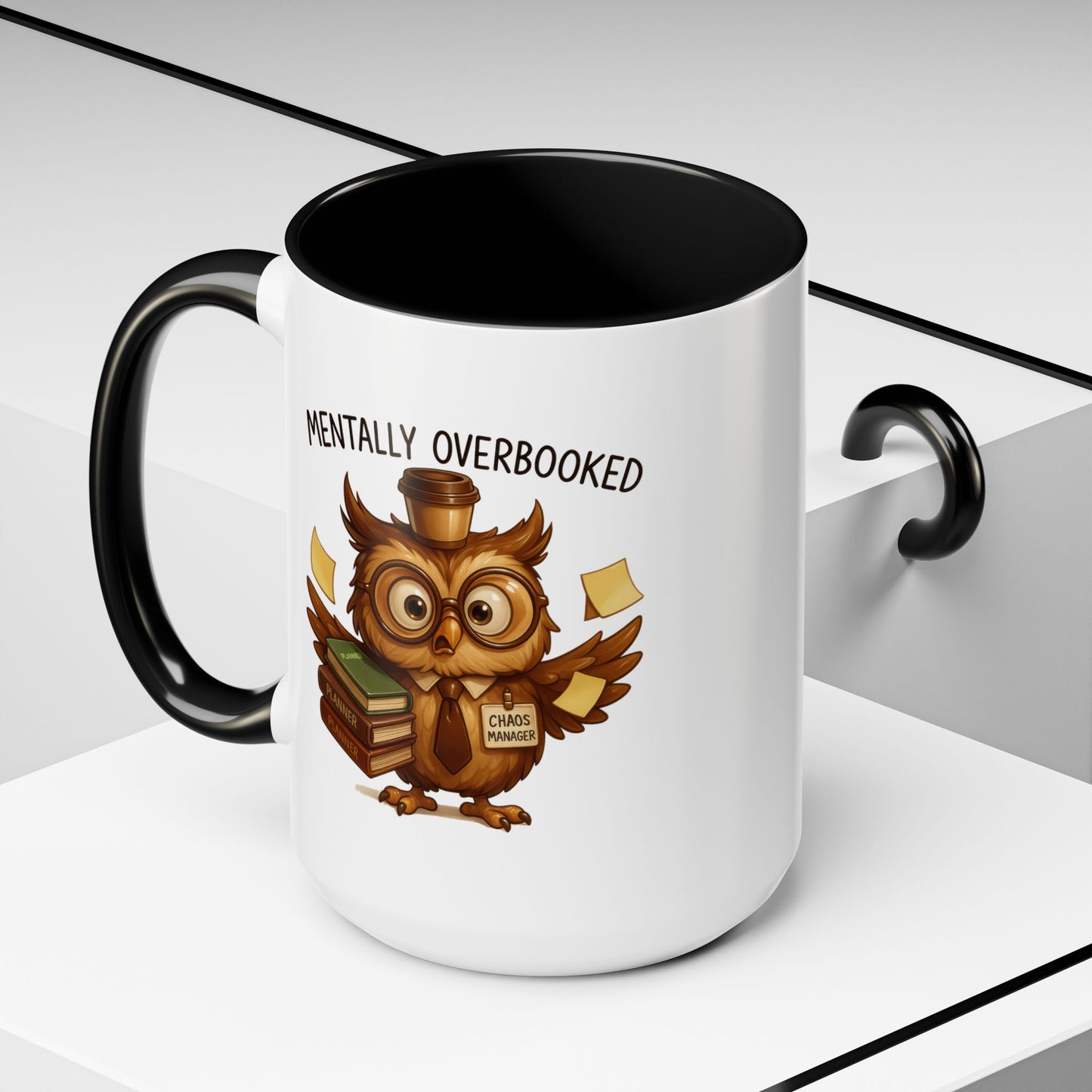 Office Mug - Mentally Overbooked