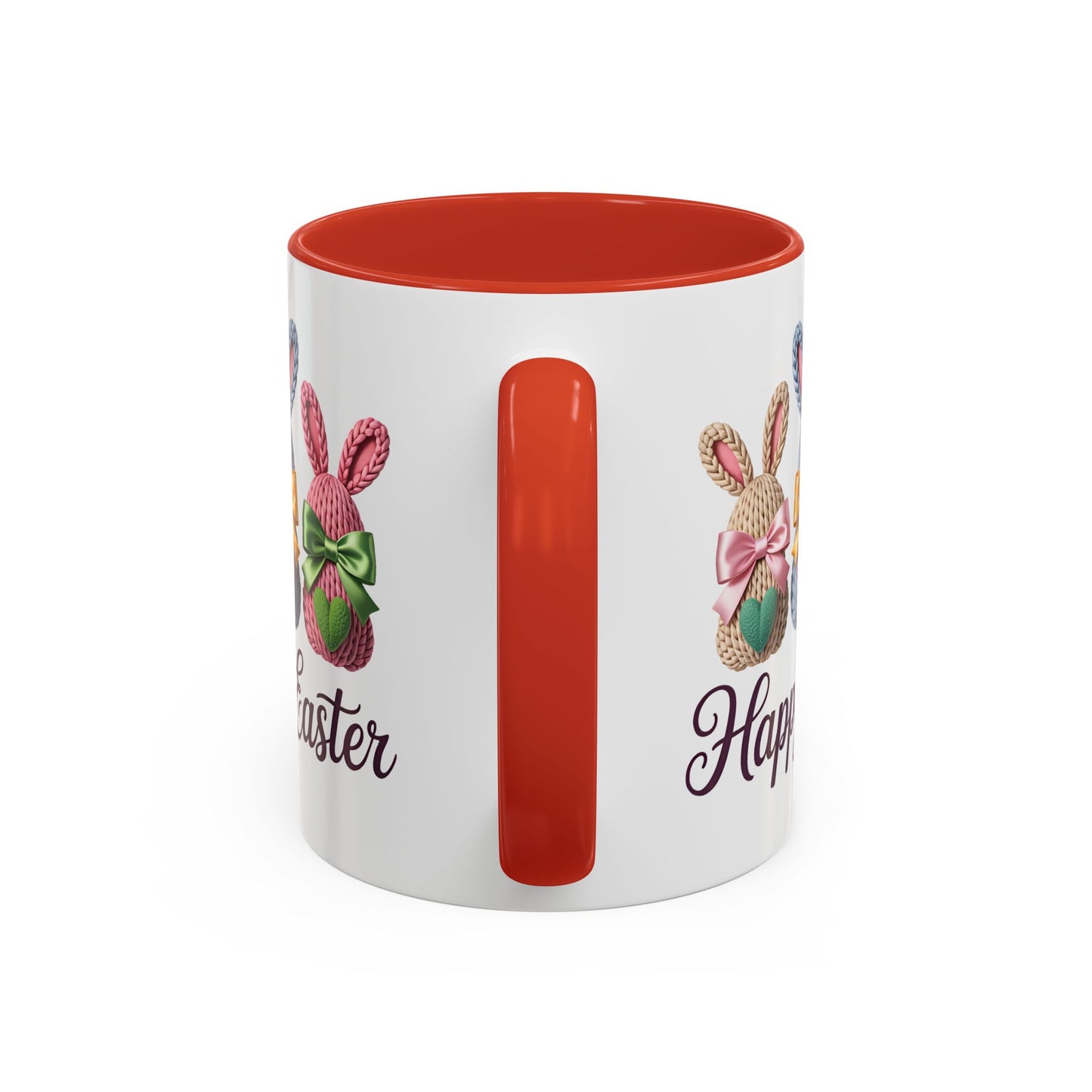 Easter Mug - Yarn Bunnies