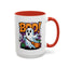 Halloween Mug - Boo! Flying Ghost With Broom