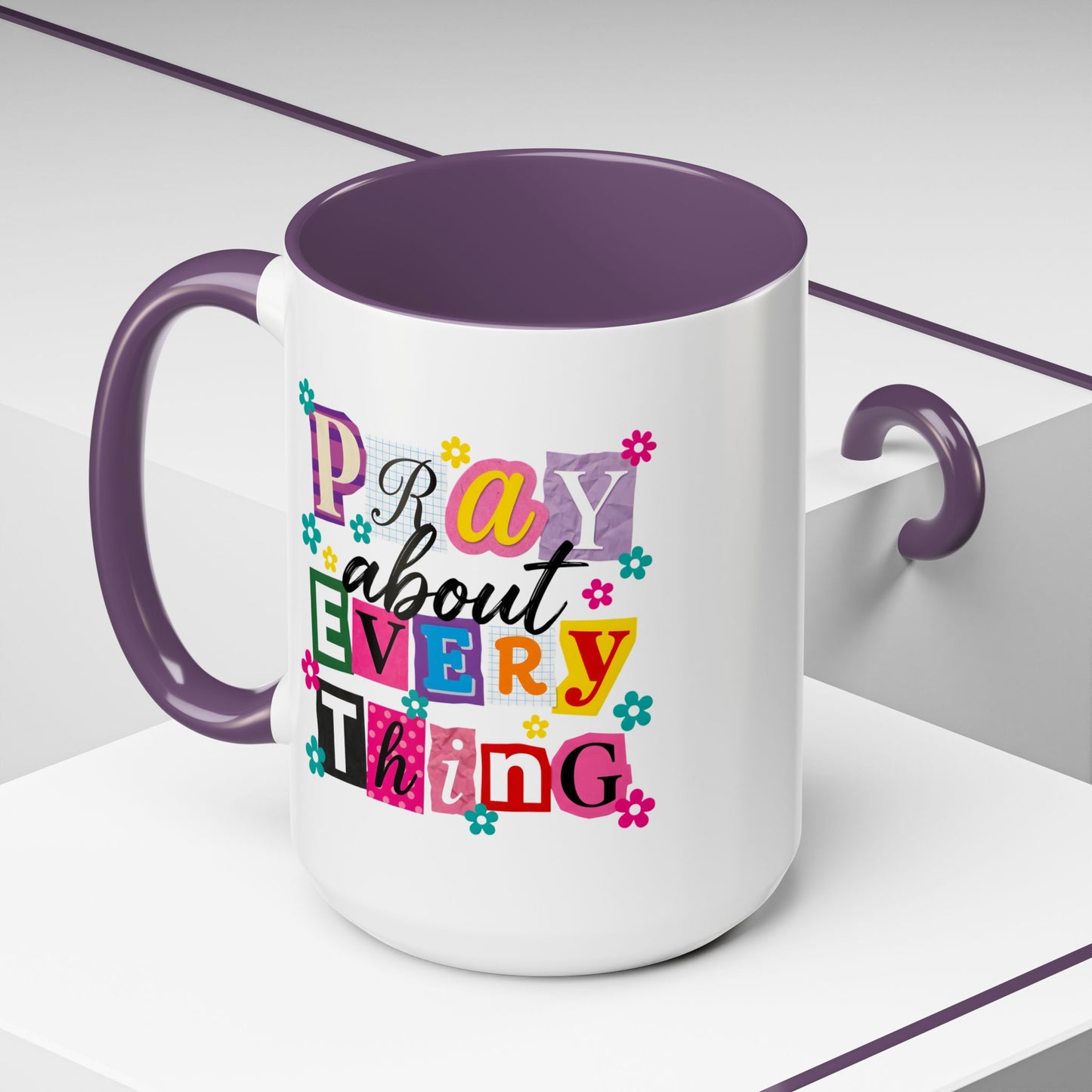Religious Mug - Pray About Everything