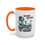 Humor Mug - Splish Splash Your Opinion is Trash