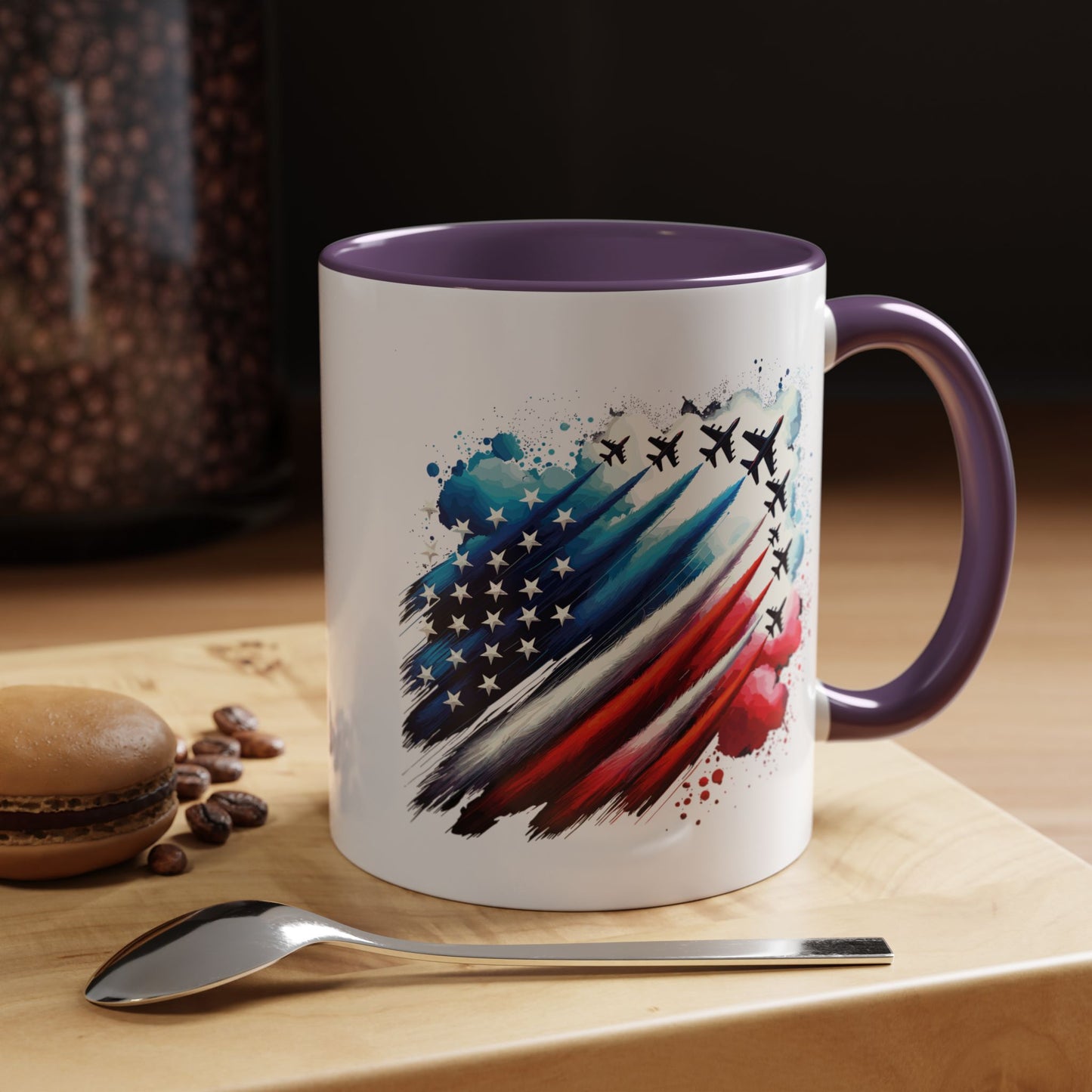 4th of July Mug - Fighter Jets USA Patriotic