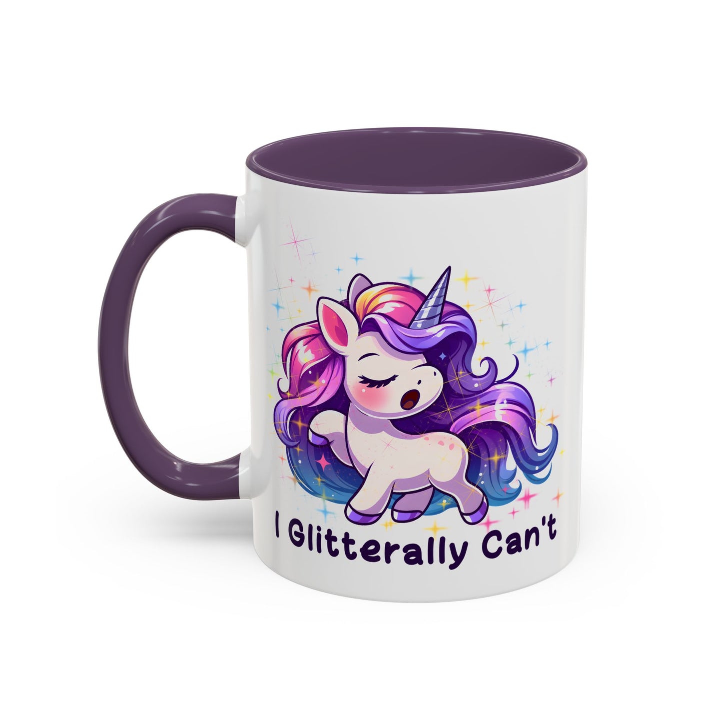 Humor Mug - I Glitterally Can't