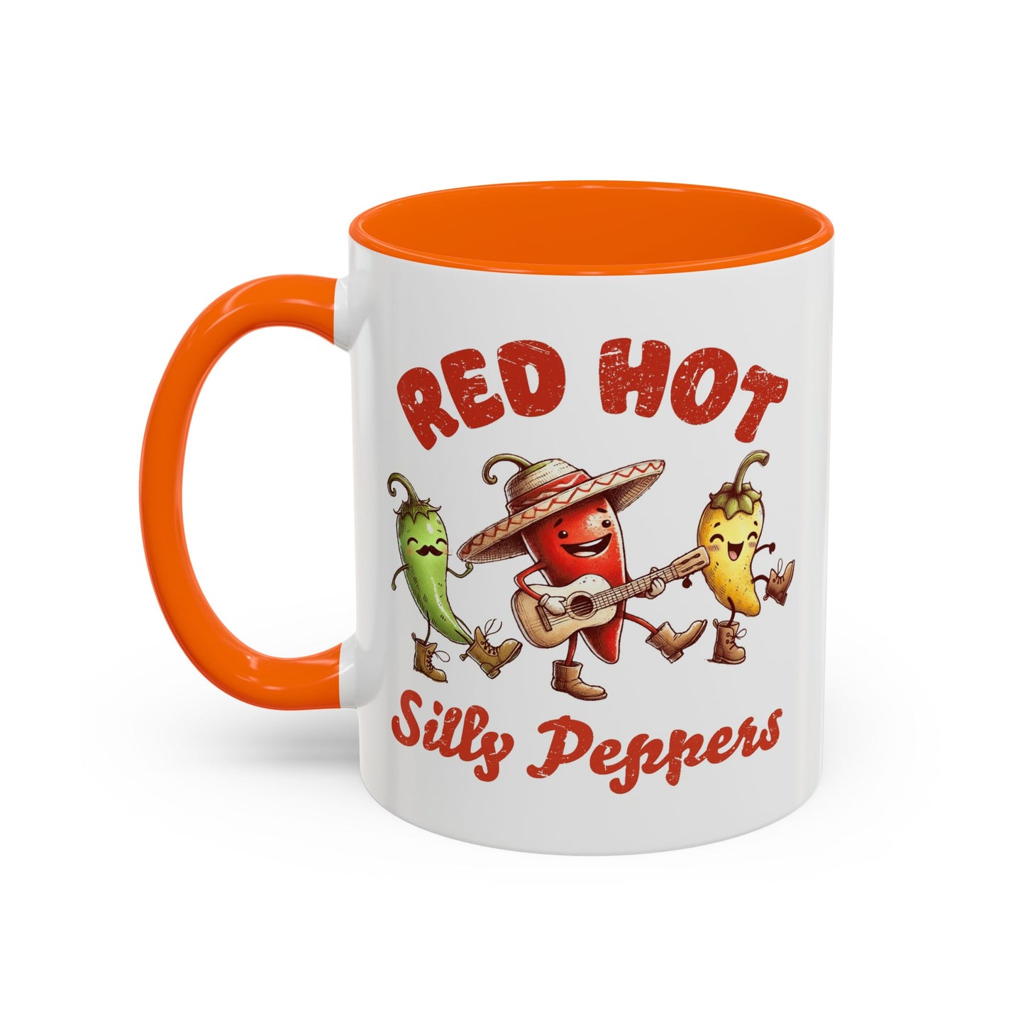 Humor Mug - Red Hot Silly Peppers