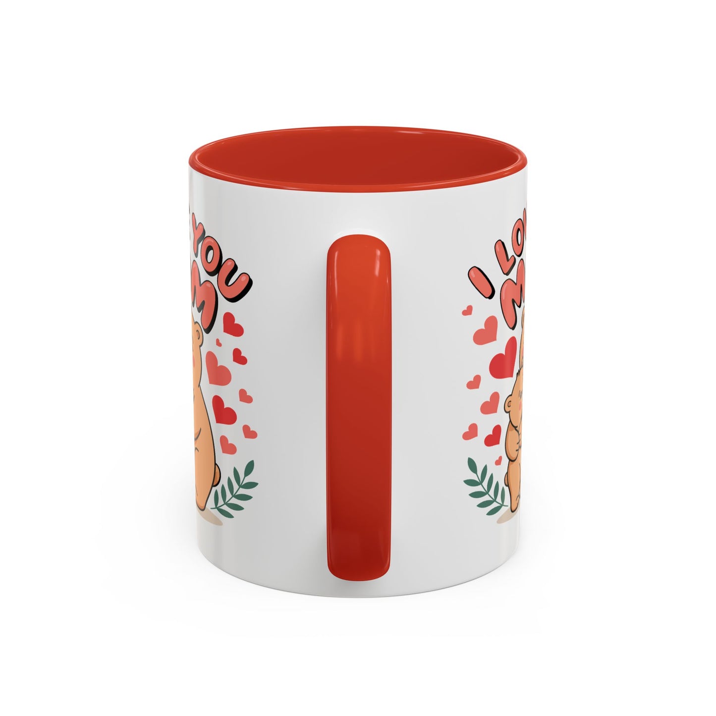 Mother's Day Mug - I Love You Mom Bear