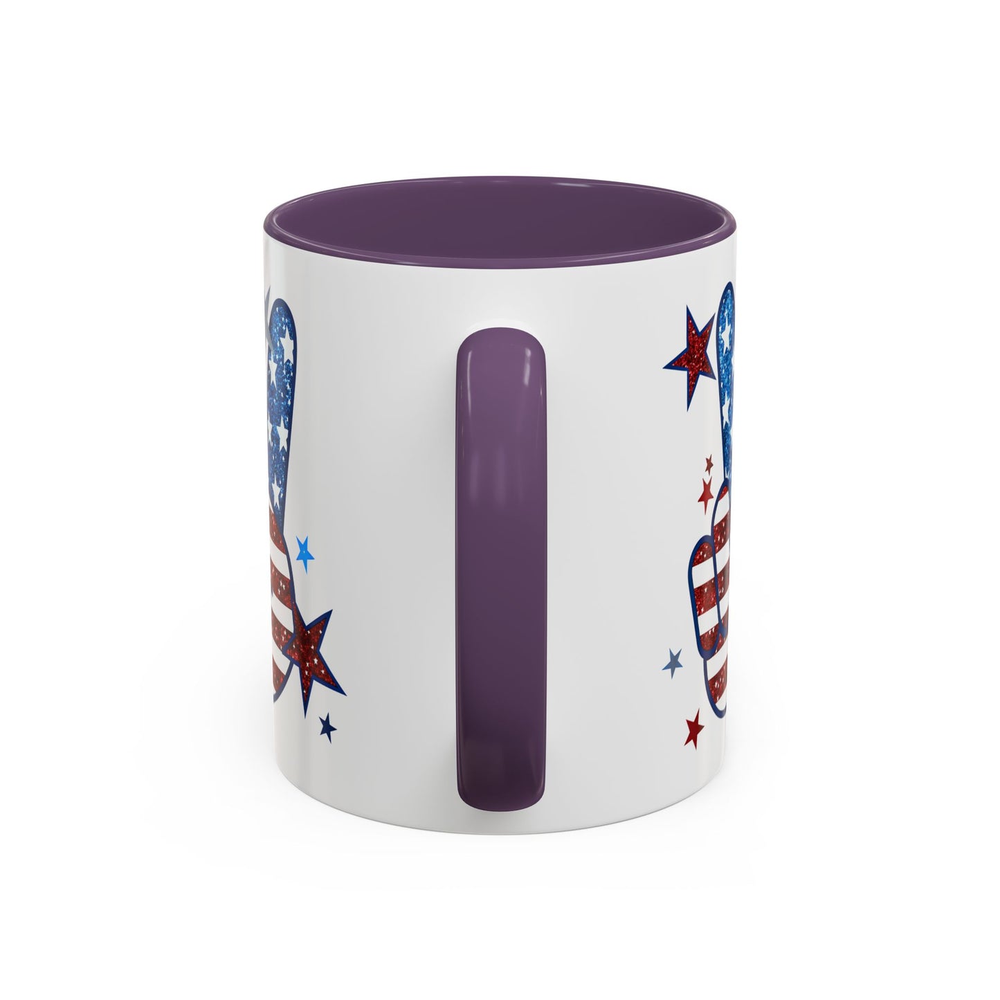 4th of July Mug - America Peace Sign