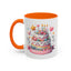 Birthday Mug - Happy Birthday Two Tiered Cake