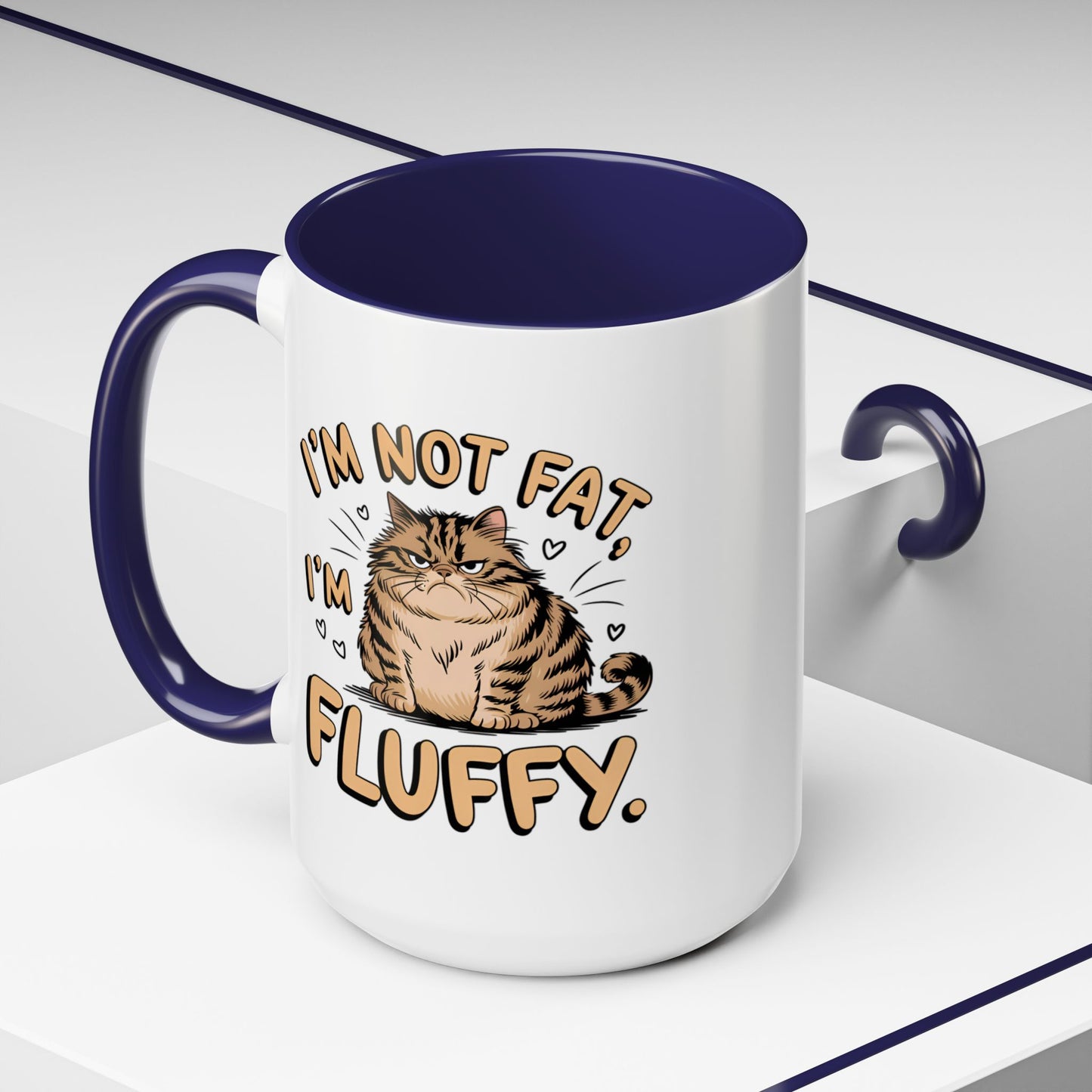 Animal Mug - I'm Not Fat I'm Fluffy
