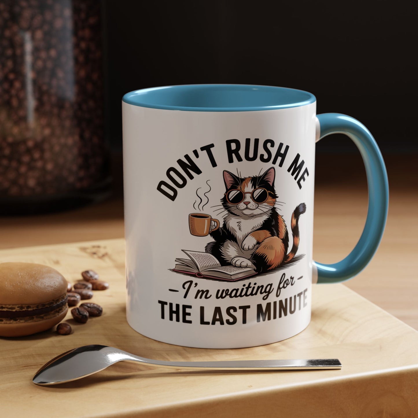Humor Mug - Don't Rush Me Cat