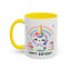 Birthday Mug -  Unicorn With Cakes