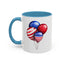 4th of July Mug - American Balloons