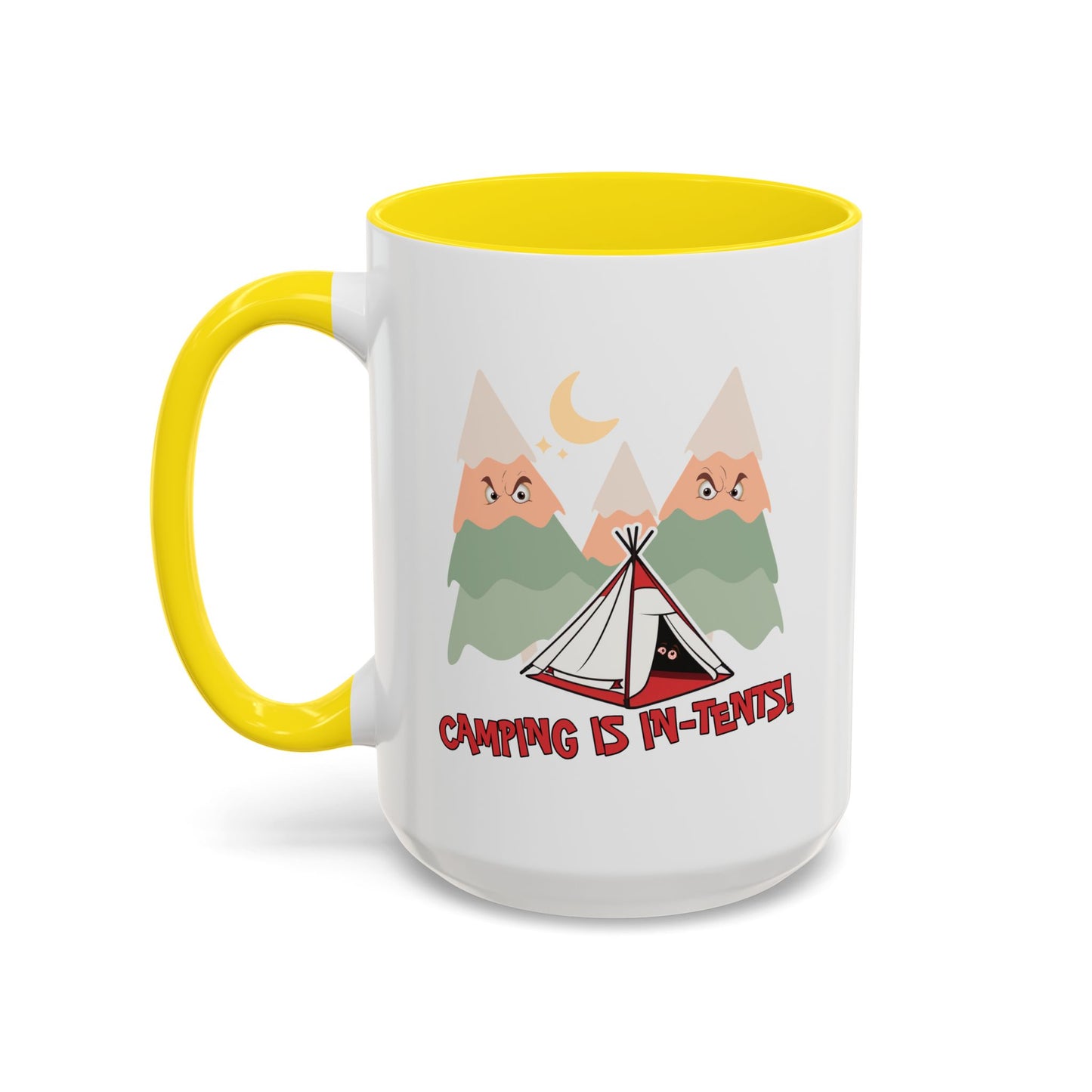 Humor Mug - Camping Is In Tents