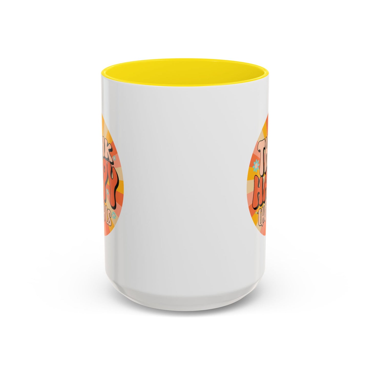 Wellness Mug - Think Happy Thoughts Hippie