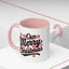 Christmas Mug - Merry Christmas Black Red & White Baseball Text