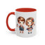 4th of July - American Boy & Girl Flags