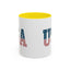 4th of July Mug - USA American Flag