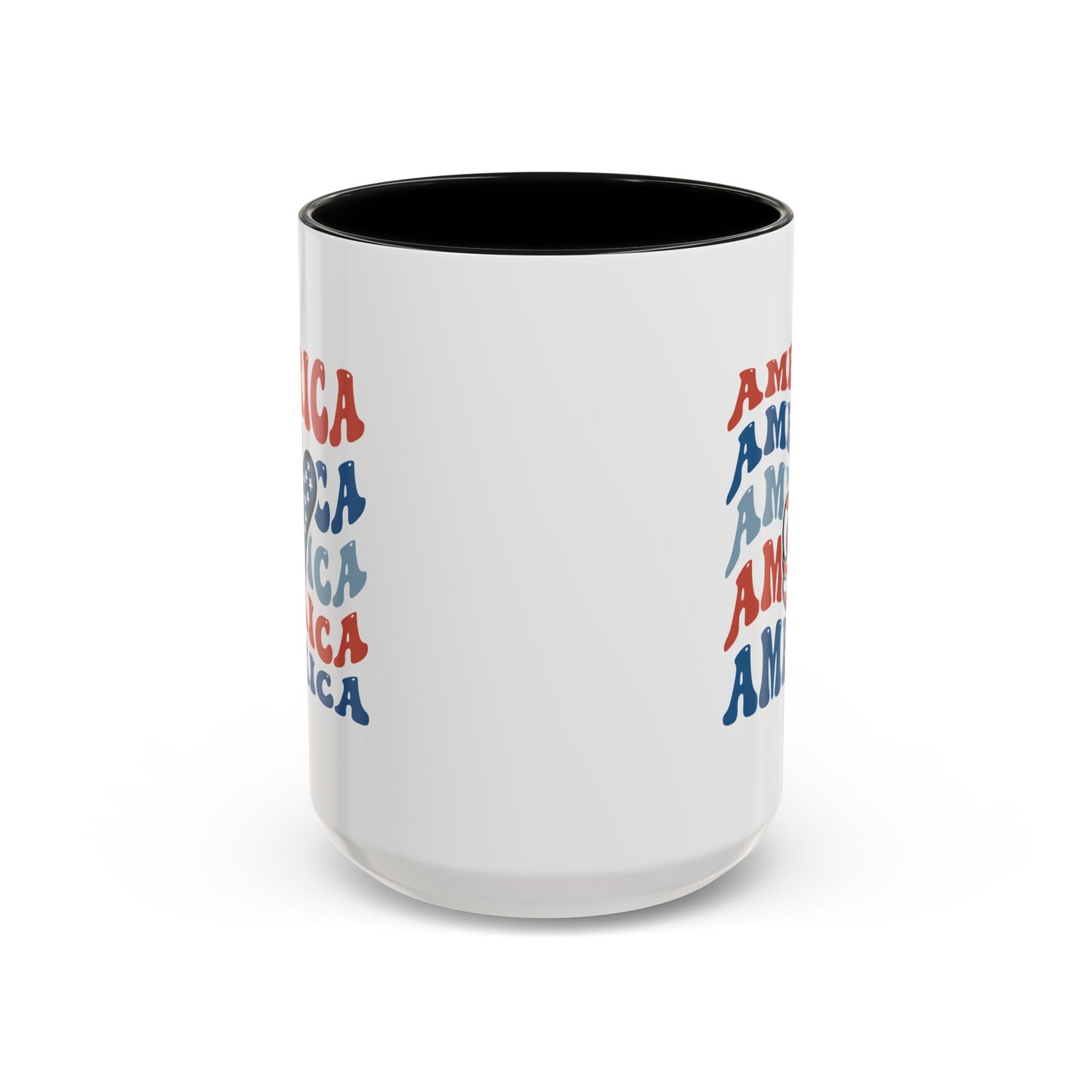 4th of July Mug - America peace Sign