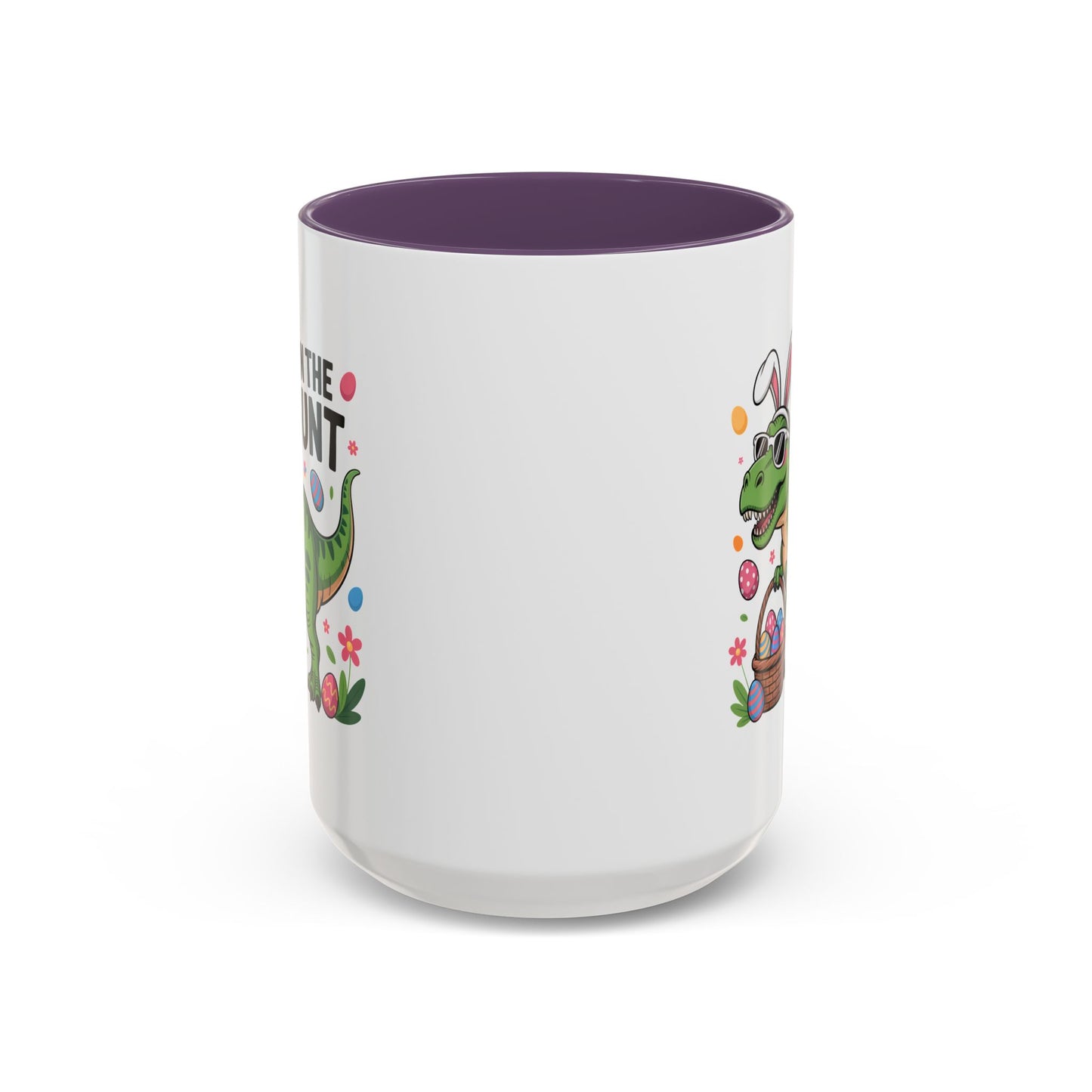 Easter Mug - On The Hunt Dinosaur