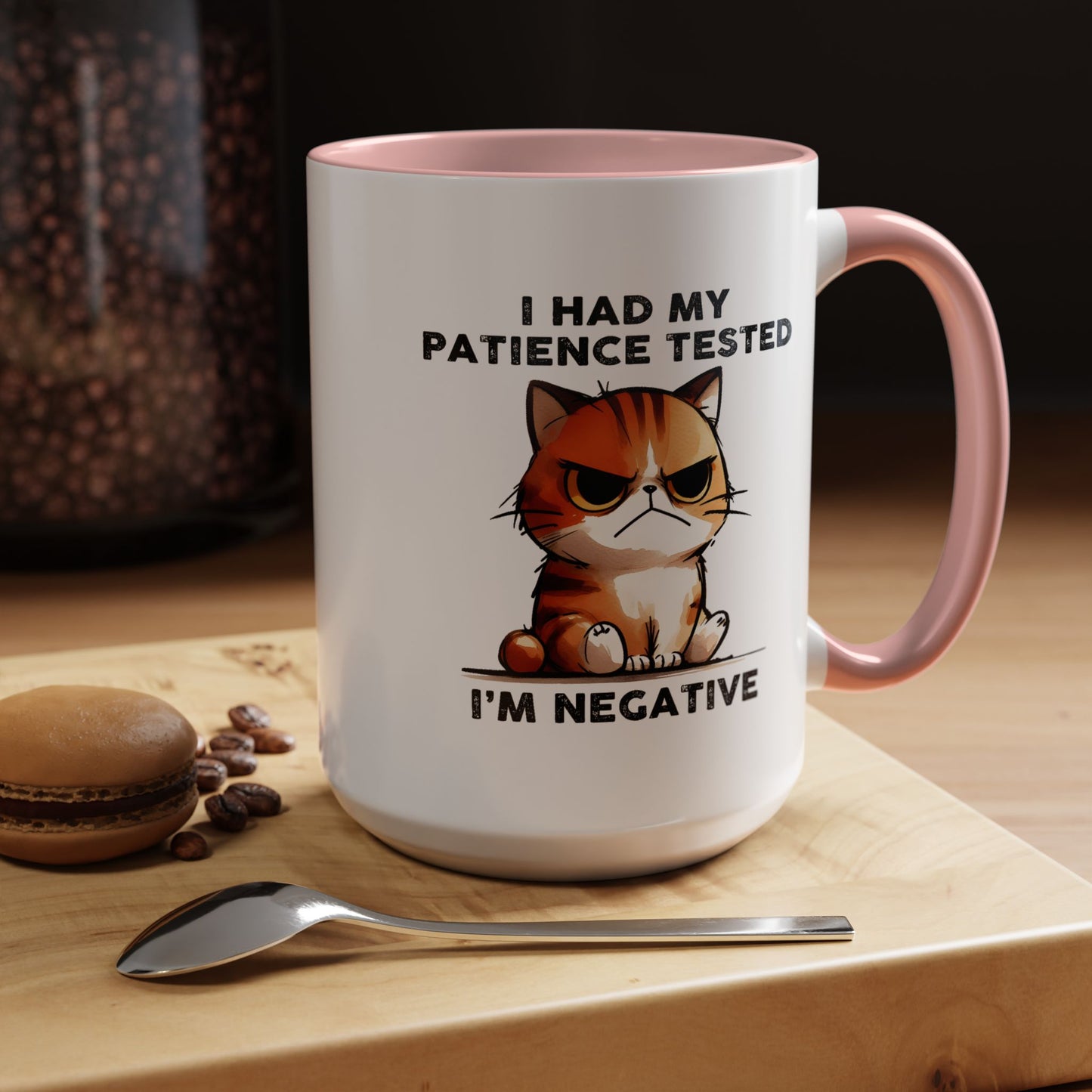 Humor Mug - I Had My Patience Tested Cat