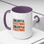 Christmas Mug - Green & Red Text Tree Presents