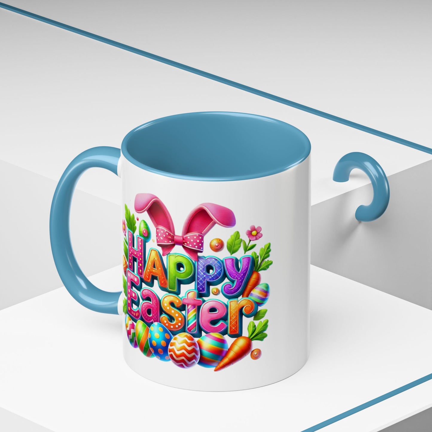 Easter Mug - Happy Easter Bunny Ears