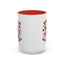 Humor Mug - Running On Caffeine and Chaos