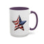 4th of July Mug - American Flag Star 3