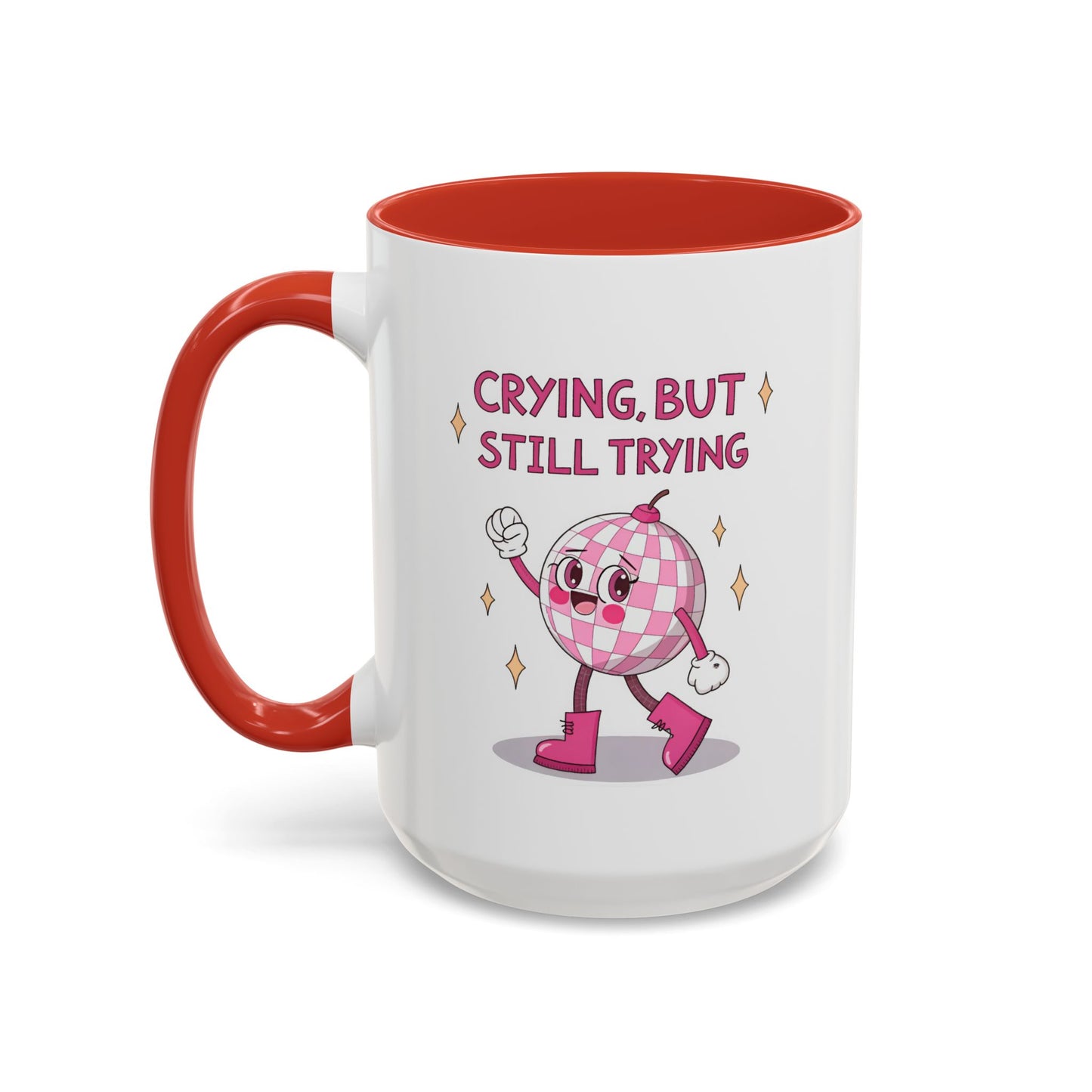 Wellness Mug - Crying But Still Trying