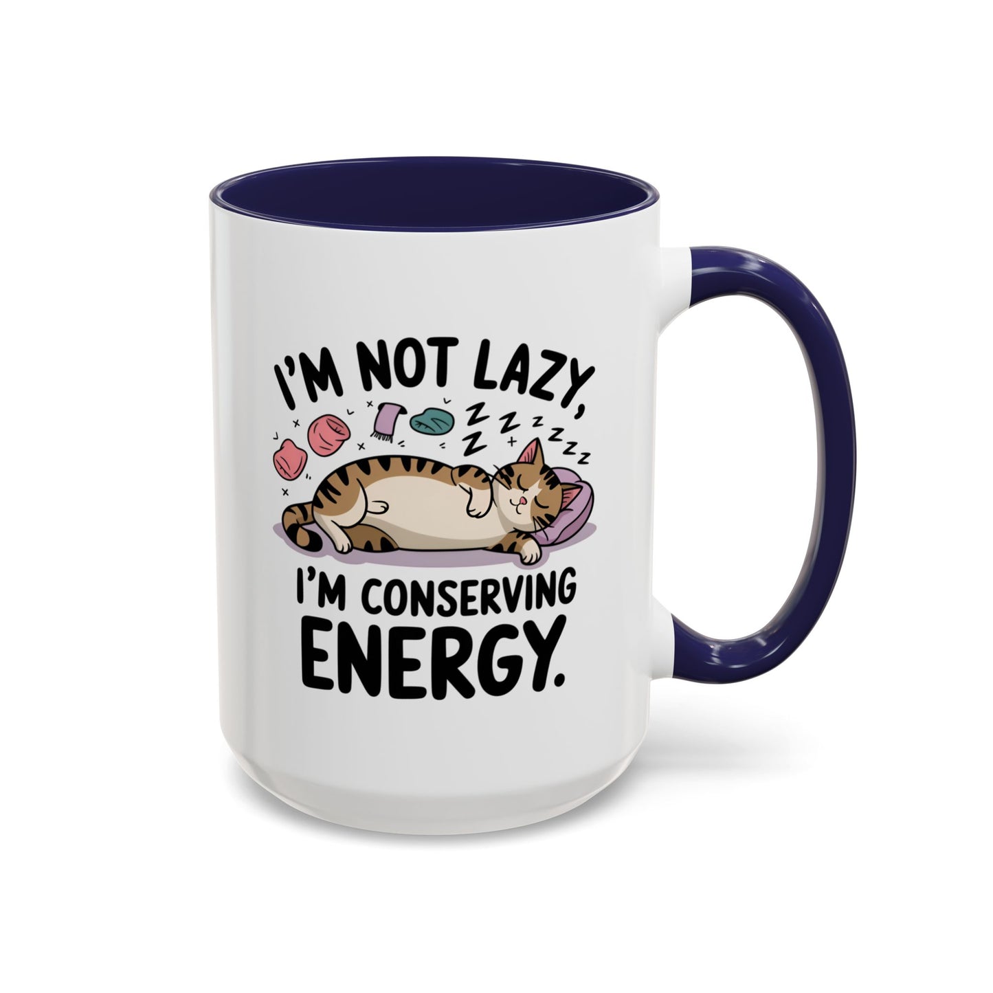 Animal Mug - I'm Not Lazy I'm Conserving Energy