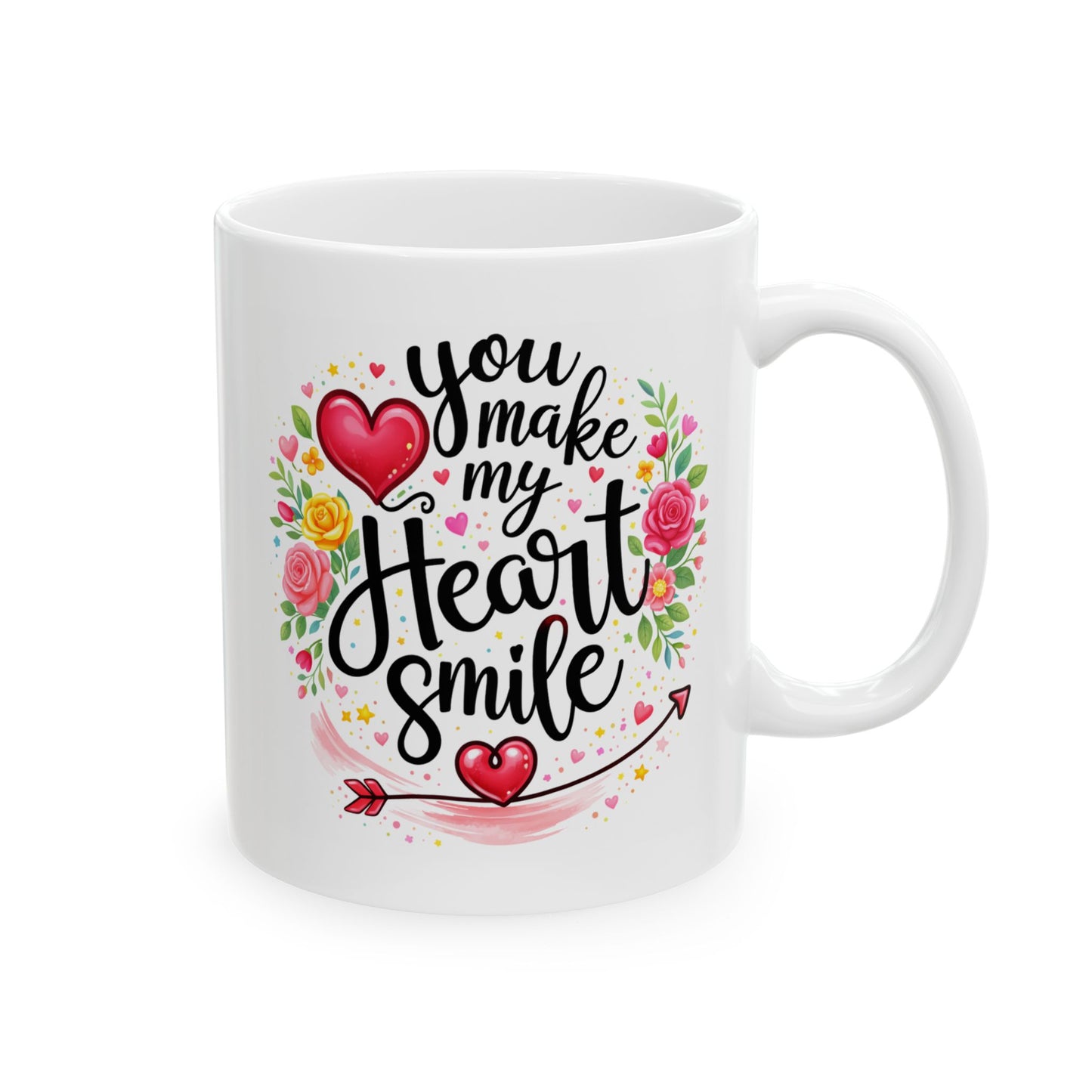 Anniversary Mug - You Make My Heart Smile