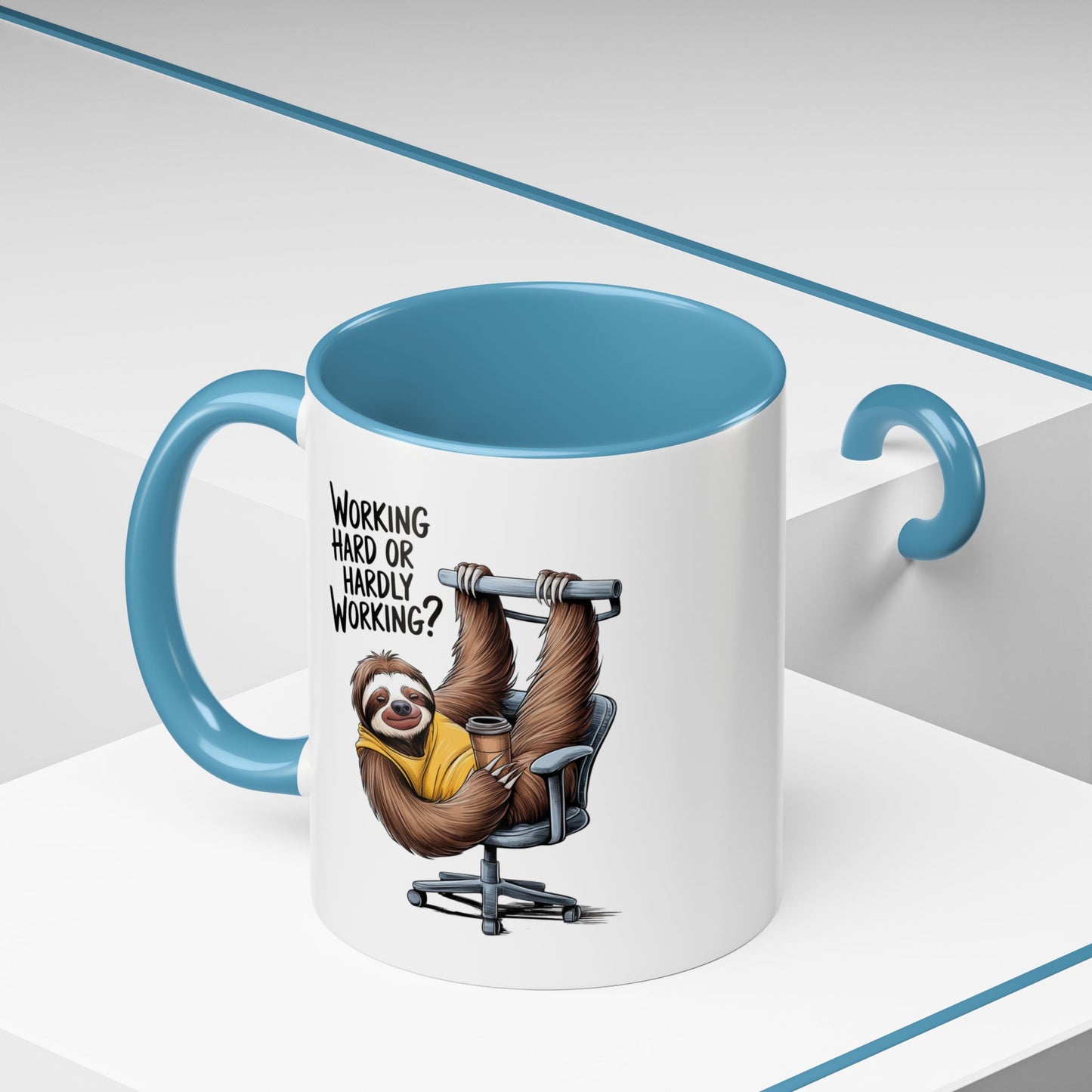 Office Mug - Work Hard or Hardly Working