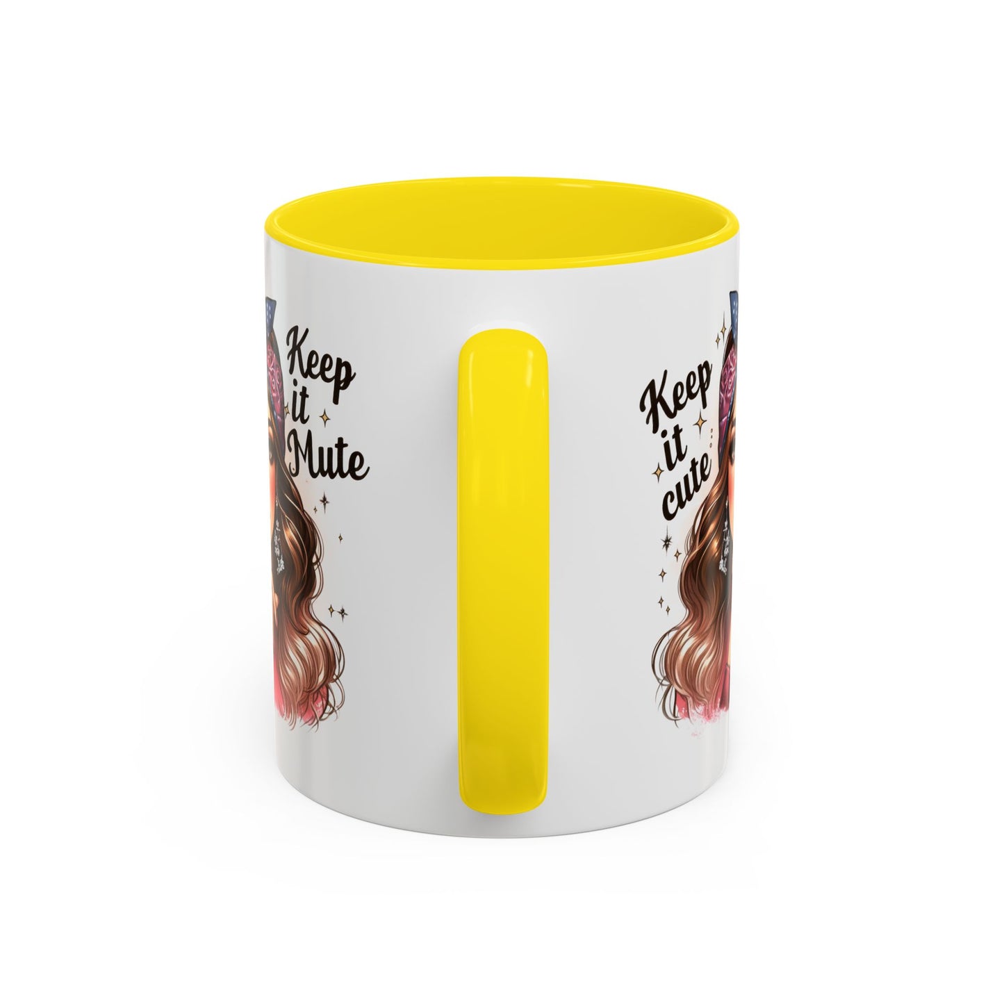 Humor Mug - Keep It Cute Keep It Mute