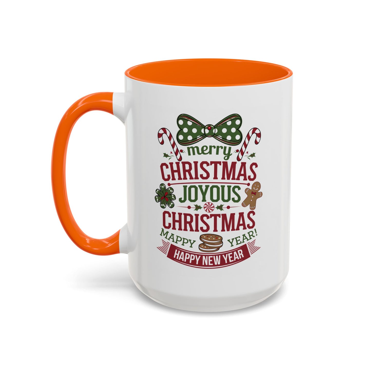 Christmas Mug - Merry Christmas Joyous Christmas Happy New Year
