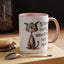 Humor Mug - Strong Coffee Brightens Your Mood