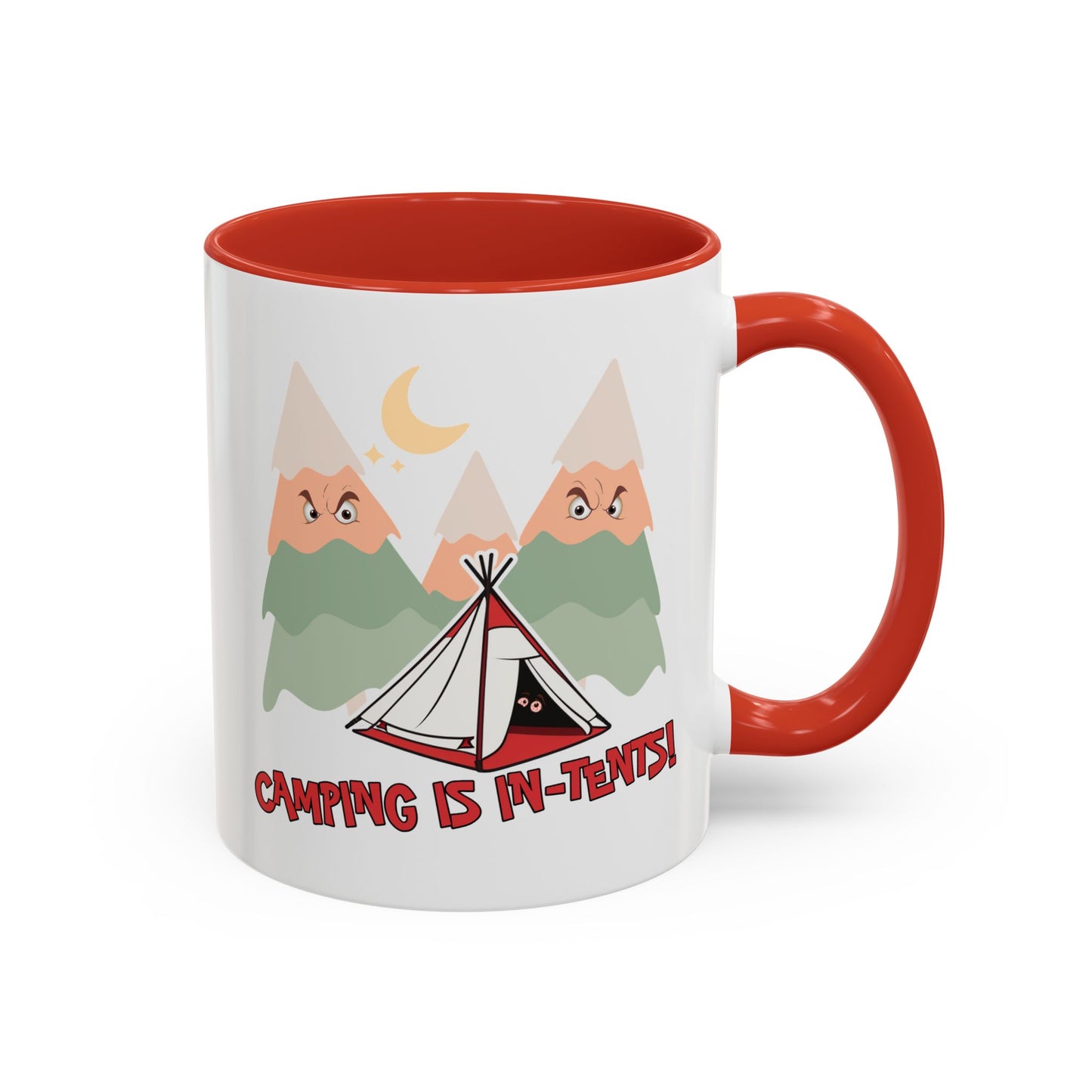 Humor Mug - Camping Is In Tents