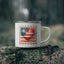 4th of July Mug - America Heart Stamp