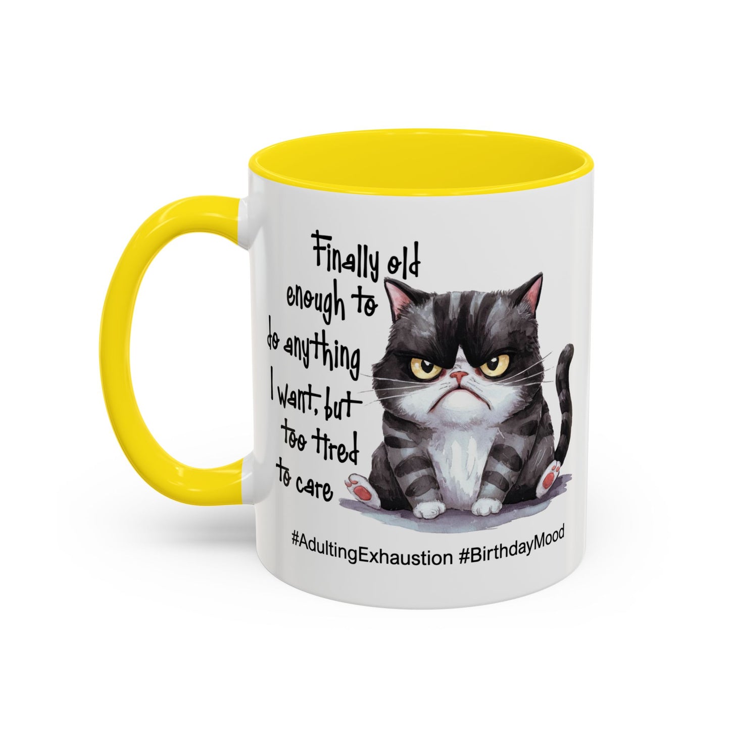 Birthday Mug - Finally Old Enough