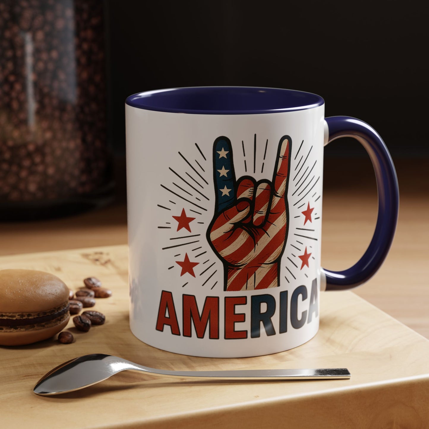 4th of July Mug - America Rock On