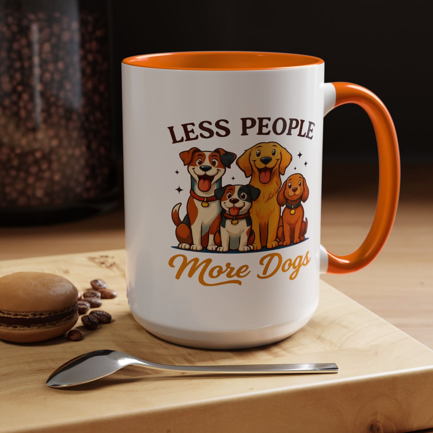 Animal Mug - Less People More Dogs