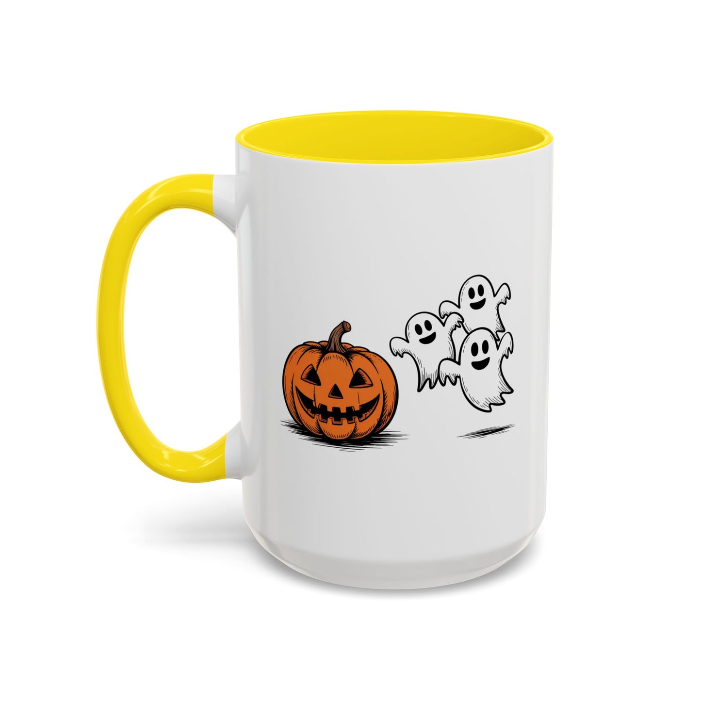Halloween Mug - Pumpkin & Ghosts