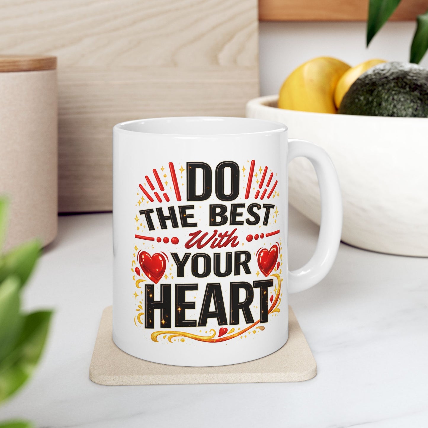 Wellness Mug - Do The Best With Your Heart