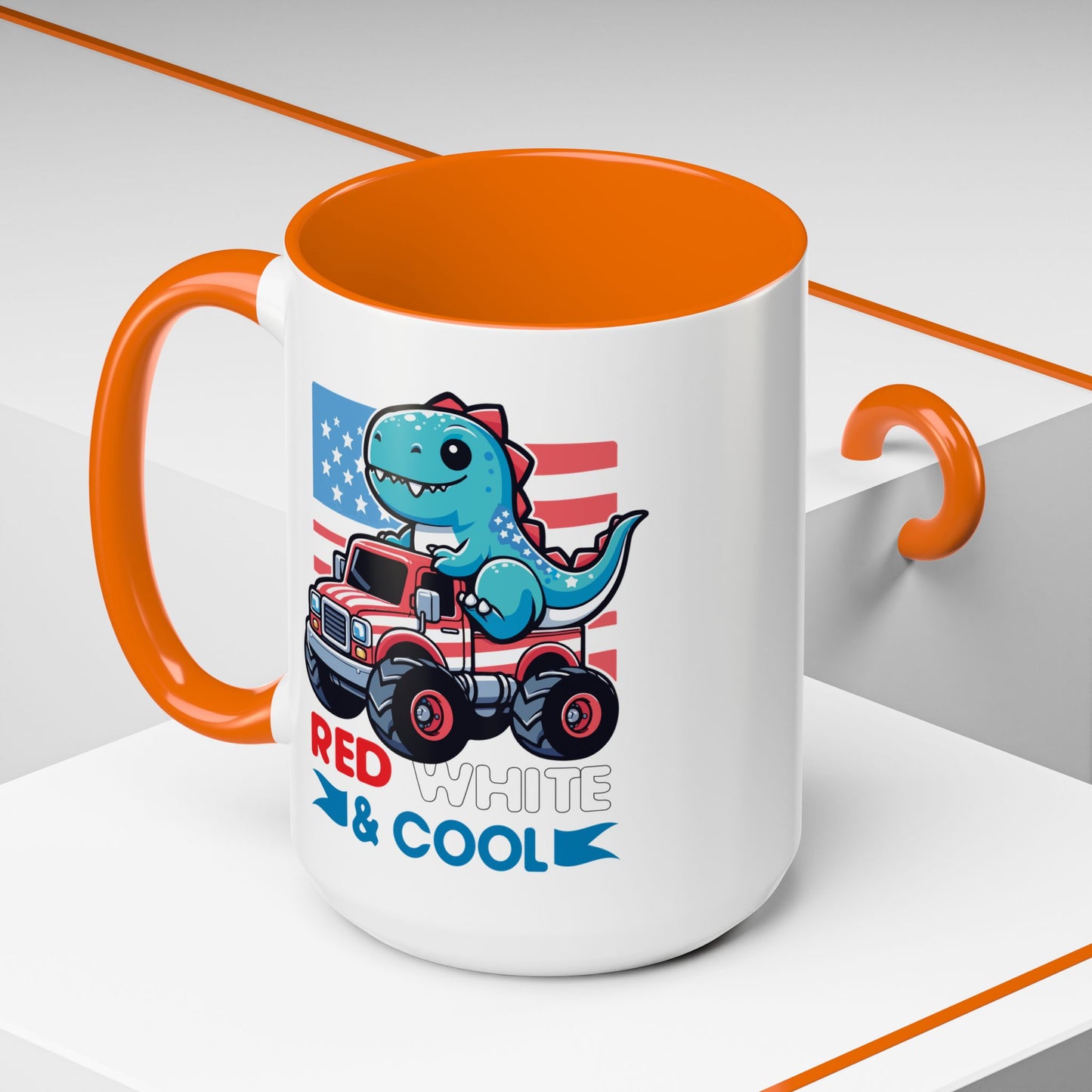 4th of July Mug - Red White & Cool