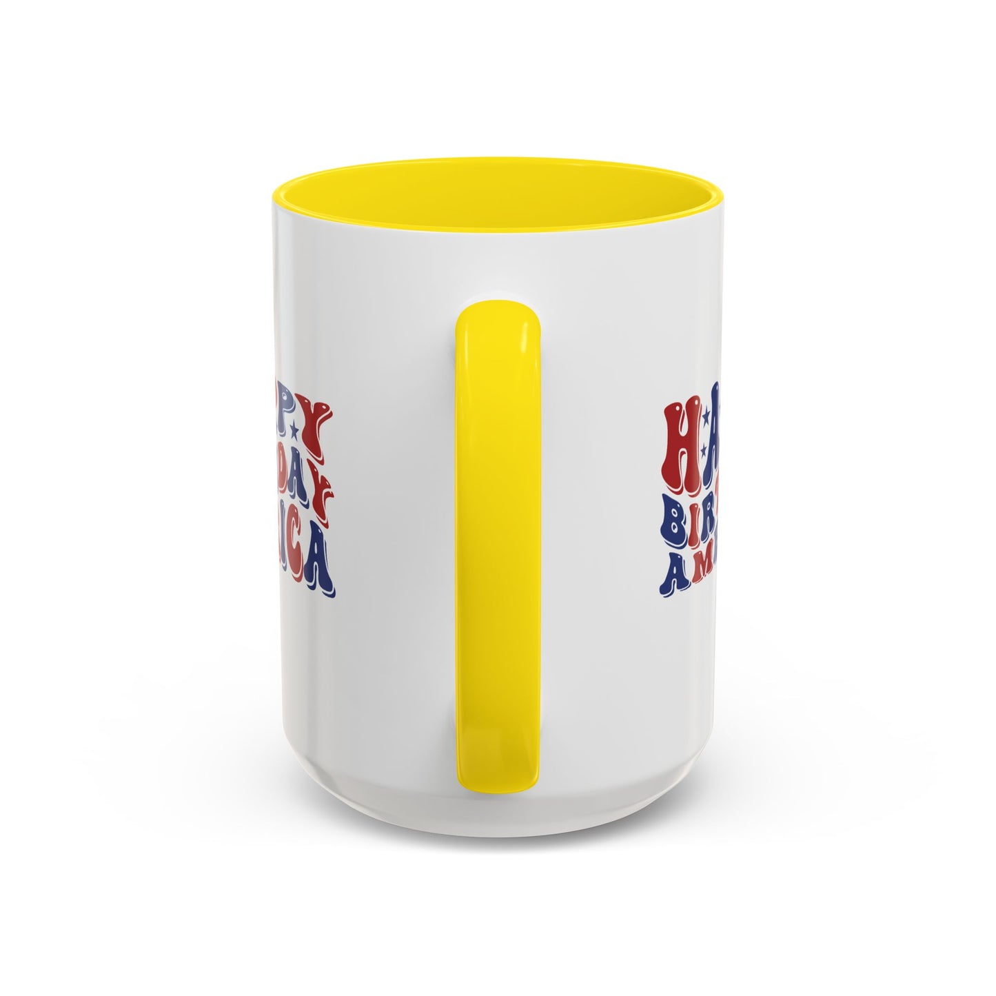 4th of July Mug - Happy Birthday America Retro