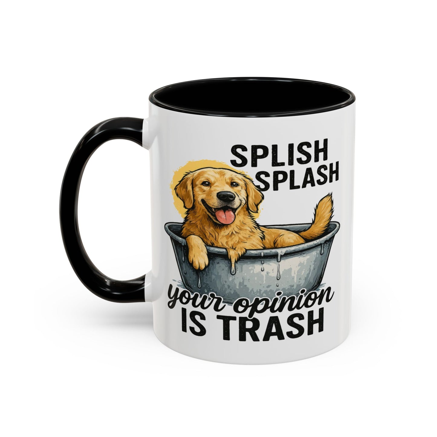 Animal Mug - Splish Splash Your Opinion Is Trash